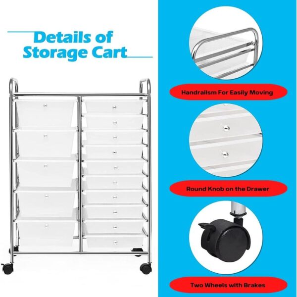 buy rolling storage cart online